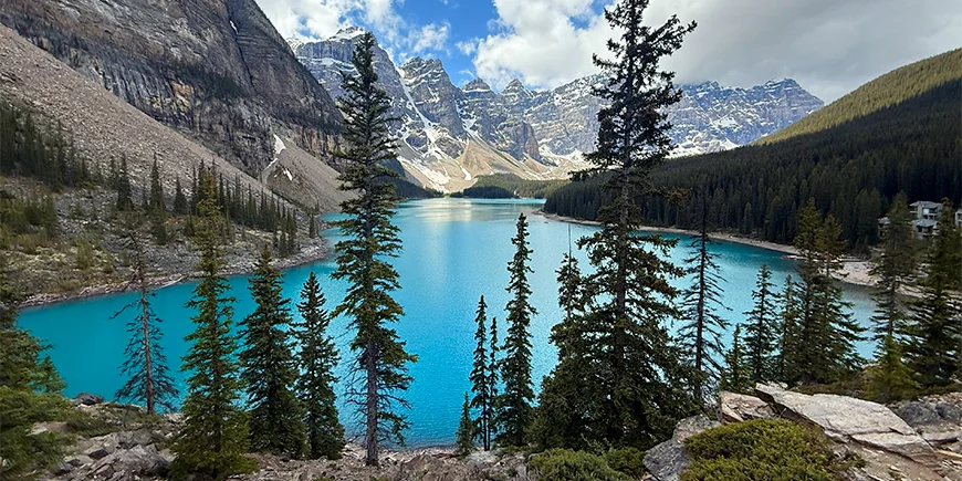 Prachtig meer in Canada