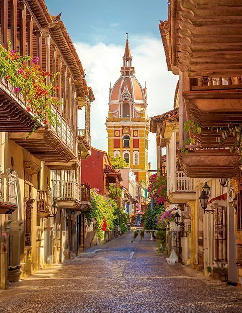 Cartagenan kauniit kadut, Kolumbia